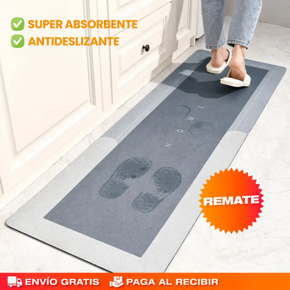Alfombras Antideslizantes Súper Absorbentes para Cocina y Baño - Combo 2X