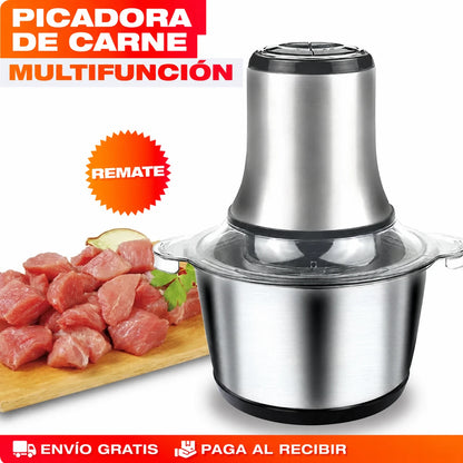 Molino Picador Eléctrico 2L - Acero Inoxidable
