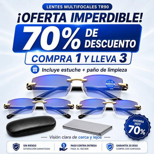 PROMO 3x1: 🔥 LLEVA 3 Y PAGA 1 🔥 👓 Gafas de Aumento Inteligente TR90 + 🎁 Kit GRATIS (-70% OFF)