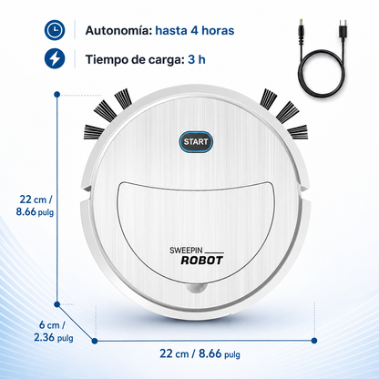 Compre 1 y LLÉVATE 2 - Robot Aspirador Inteligente BotClean™ Max 3 en 1
