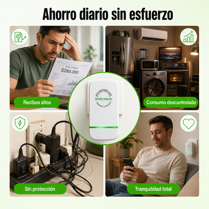PROMO 2X1🔥 Ahorrador de Energía Inteligente EnergyGuard™